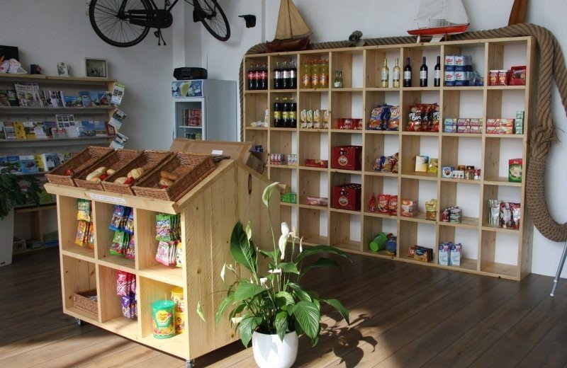 Lekker aan de haven winkel