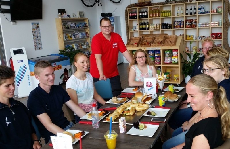 Lekker aan de haven1